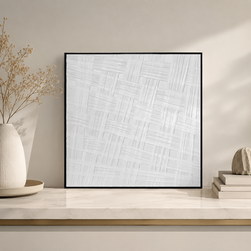 لوحات جدارية اطار اسود 100*100 SHW-431