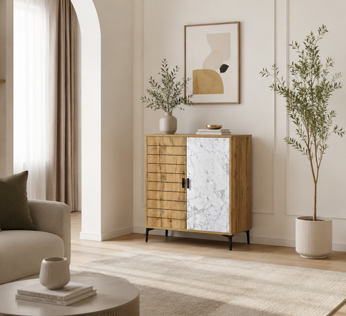 دولاب جزمه ماليزي 80 سم SC-401 W.M.WHITE