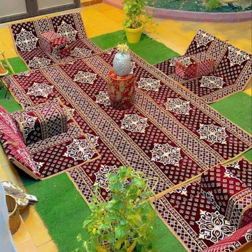 طقم جلسات عربية 8 اشخاص 9 قطع