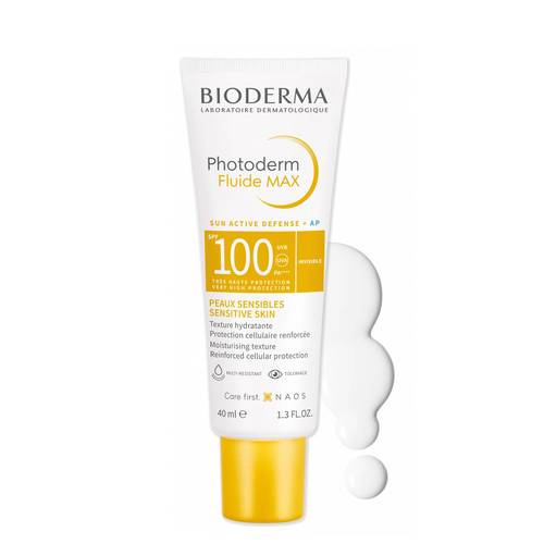 فوتوديرم فلويد كريم واقي شمس SPF 100 للبشرة الحساسة من بيوديرما - 40 مل