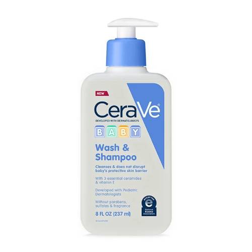 غسول وشامبو للأطفال من سيرافي 237ml
