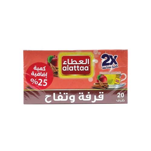 شراب القرفة والتفاح من العطاء 20 ظرف