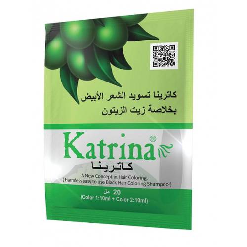 شامبو لتسويد الشعر الابيض مع مستخلص زيت الزيتون من كاترينا