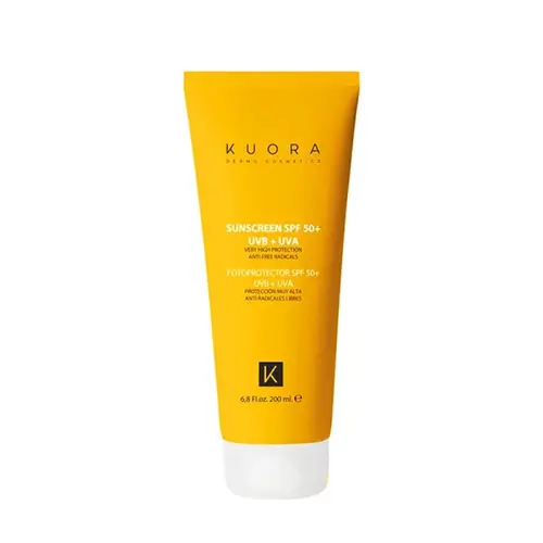 لوشن واقي شمس SPF 50+ لحماية عالية - من كورا 200 مل