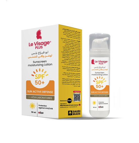 لوشن واقي للشمس SPF 50+ - من لو فيزاج بلس - 50 مل