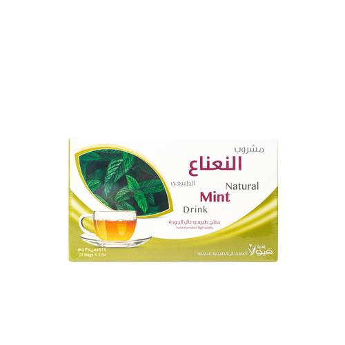 مشروب النعناع الطبيعي من زهرة فيولا - 24 كيس