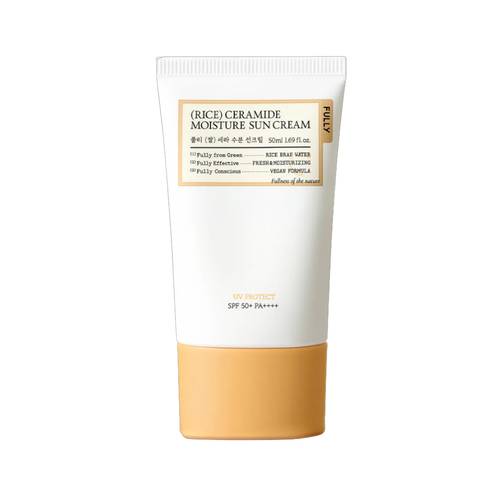 كريم الحماية والترطيب بالأرز والسيراميد SPF50+ PA++++  من فولي - 50 مل