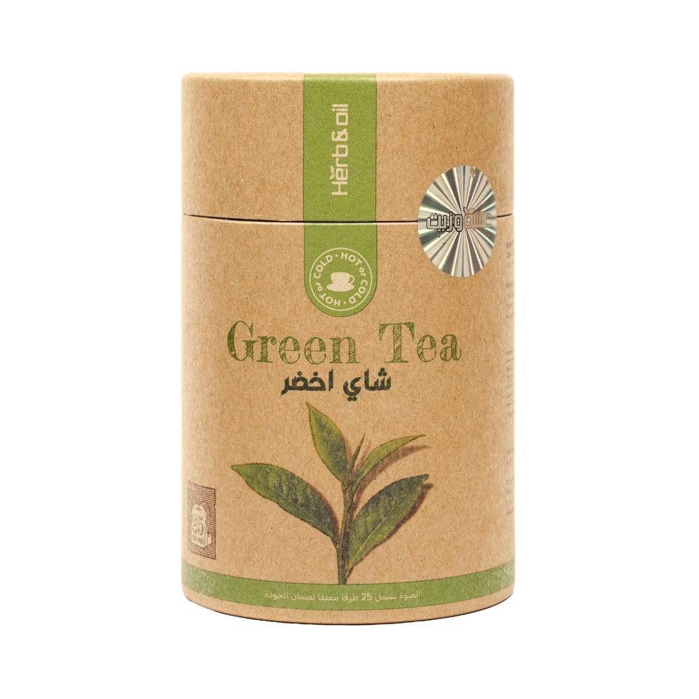 Herb And Oil Green Tea – 25 Tea Bags