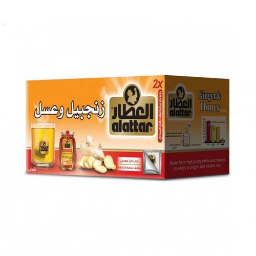 مشروب زنجبيل وعسل من العطار 20 ظرف