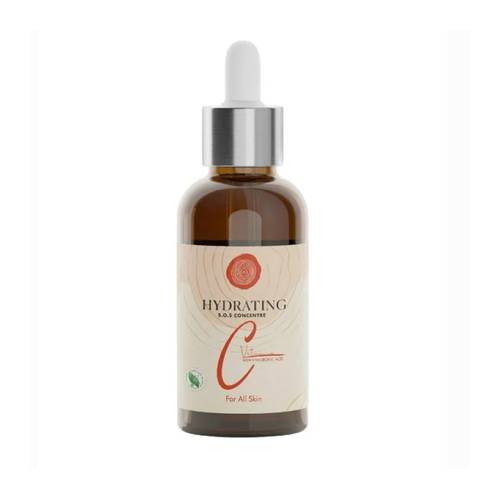 Hydrating Serum with Hyaluronic Acid and Vitamin C - by Shida 30 ml