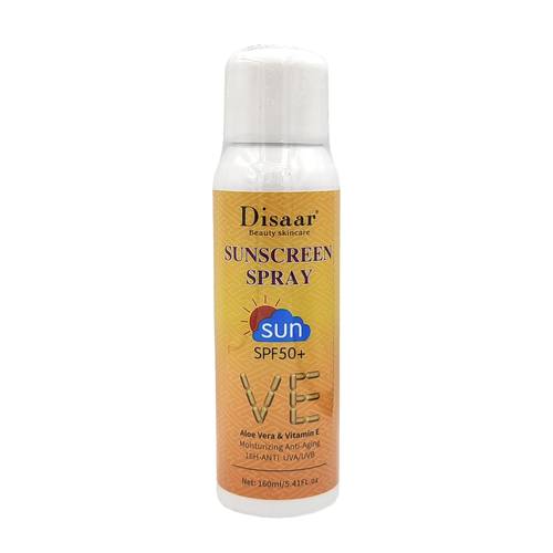بخاخ واقي شمس الصبار وفيتامين اي ( SPF50++ )   من ديسار 160 مل