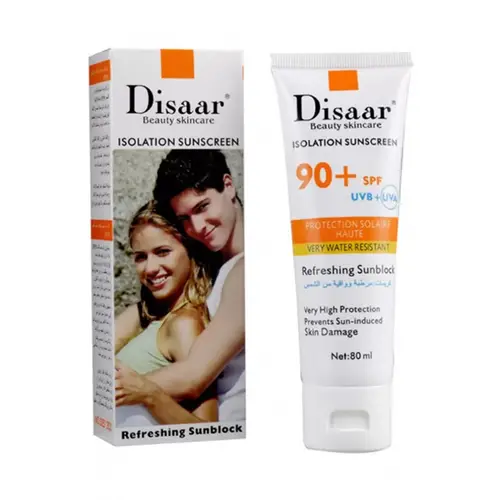 كريم أساس بيج فاتح بعامل حماية فوري من أشعة الشمس ( SPF90+ ) من ديسار 80 جرام