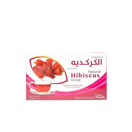  مشروب كركديه الطبيعي من زهرة فيولا 24 كيس 