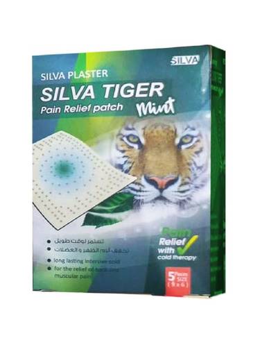 لصقات الظهر سيلفا تايجر منت  من سيلفا بلاستر - 5 قطع