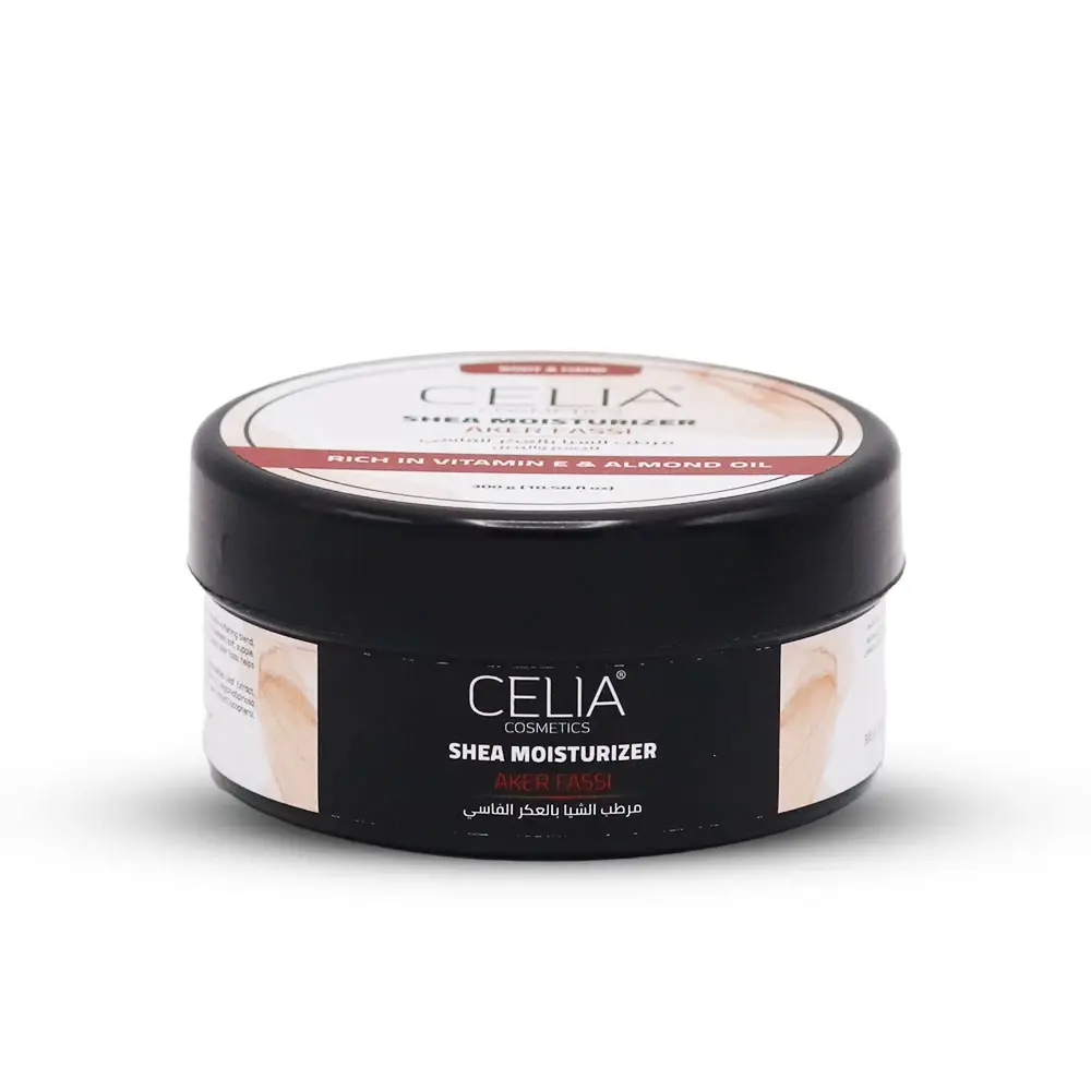 Celia Shea Butter with Aker Fassi Moisturizer