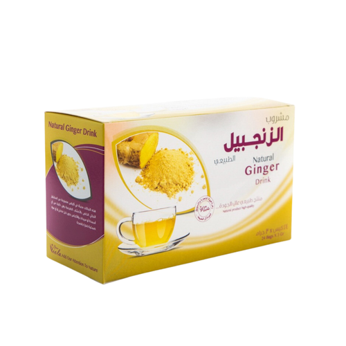  مشروب الزنجبيل الطبيعي من زهرة فيولا 24 كيس 