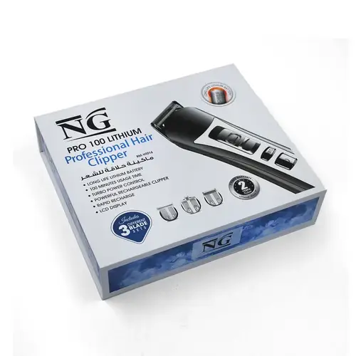 ماكينة حلاقة الشعر برو ليثيوم من ان جي NG PRO 100 LITHIUM