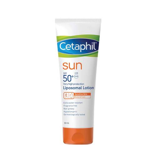 واقي شمس SPF50 لوشن ليبوزومي للبشرة الجافة والحساسة من سيتافيل 100 مل
