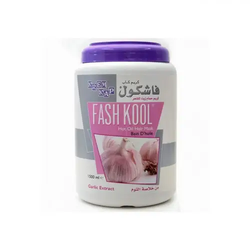 قناع الشعر يتكون من الزيت الحار ومستخلص من الثوم من فاشكول 1500مل