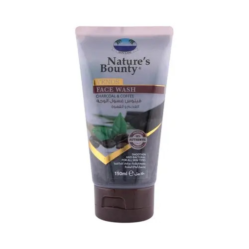 فينوس غسول الوجه بالفحم والقهوة 150 مل NATURES BOUNTY