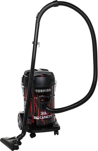 مكنسة كهربائية أسطوانية الشكل 20 L 1800 W VC-DR180ABF(R) أحمر، أبيض