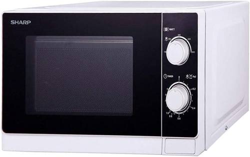Sharp 20 Liter Mechanical Microwave with Push Button Control| Model No R-20AS(W) with 2 Years Warranty