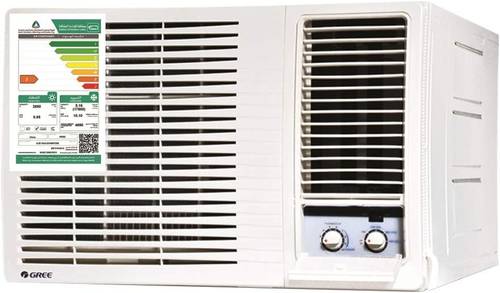 Gree 1.79 Cubic Feet Hot and Cold Window System Air Conditioner with Heating and Cooling Function| Model No GJE24AE-D3NMTG1D with 2 Years Warranty