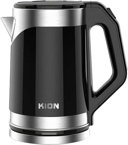 KION | Electric Kettle | Black | 1500W | 1.8 L | Dry boiling protection | 360 degree rotation design base | Soft touch handle