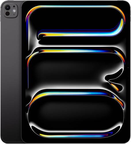 آيباد برو - 2025 (الجيل الثامن) M5 13 بوصة، 512 جيجابايت، 5G، أسود فضائي مع زجاج قياسي - نسخة الشرق الأوسط