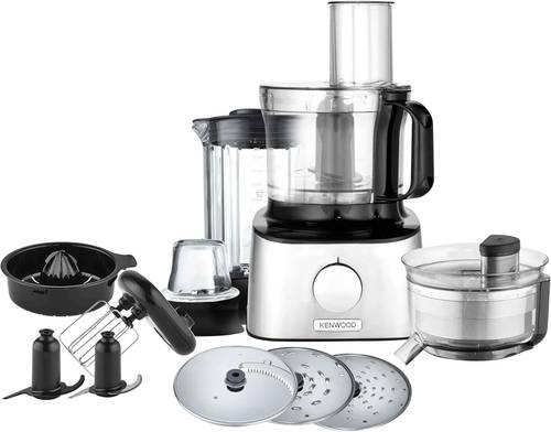 كينوود محضر طعام مالتي برو صغير الحجم 800 واط - فضي 2.1 لتر FDM307SS