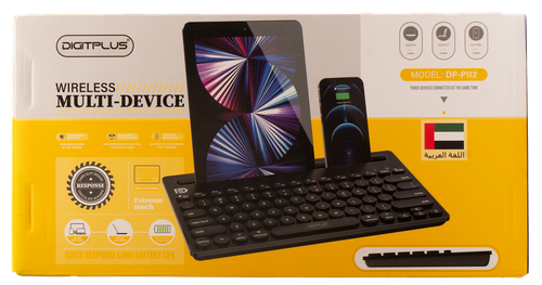 Digit Plus Wireless Keyboard with Foldable Mouse