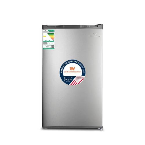 White Westinghouse Single Door Refrigerator, 3.3 Feet, 92 L, Stainless Steel,WW92MBR-MC(FS)