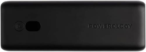 Powerology Onyx Dual USB-C Power Bank 30000mAh PD 100W Laptop Charger Power Delivery - Black
