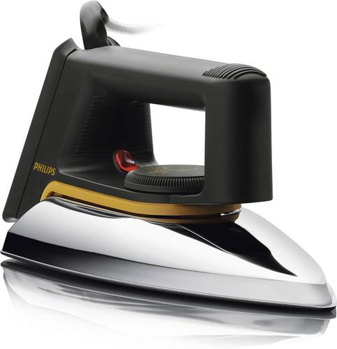 PHILIPS Dry Iron - Non-Stick & Scratch Resistant Aluminum Soleplate - 1000W - 50/60Hz - Classic HD1172/27