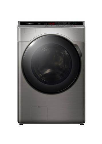 باناسونيك غسالة تعبئة أمامية، غسيل 18 كيلو / تنشيف 10 كيلو، فضي, NA-S180X2LSA
