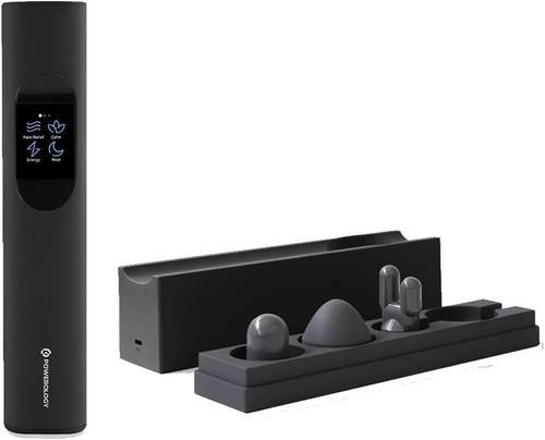 Powerology Therapeutic Massager with Extension handle Accessory 10W 2200mAh - Black