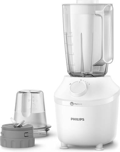 Philips 3000 Series Blender, 450W, 1.9 L, Plastic, White, Hr2041/10