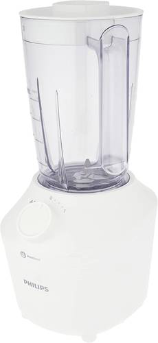 Philips Plastic Jar Blender - 450W, 1.9L - 1 Speed + Pulse - Comes with a Mill + Chopper - White - HR2041/30
