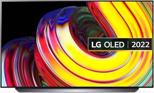 LG شاشة تلفزيون اوليد من سلسلة سي اس، تصميم شاشة سينما 4 كيه اتش دي ار ويبوس سمارت ايه اي ثينك بكسل تعتيم (Oled55Cs6La) 55 بوصة، اسود