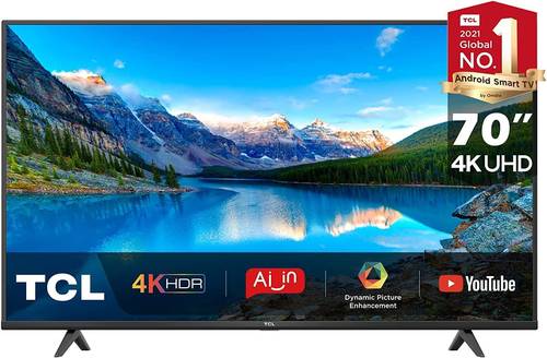 تلفزيون تي سي إل 70P615 ذكي UHD 4k أندرويد 70 بوصة