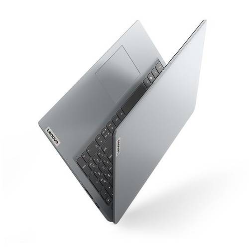 لابتوب ايديا باد 1 15IGL7 بشاشة HD 15.6 انش ومعالج سيليرون N4020 وذاكرة RAM 4GB وSSD 256GB ونظام تشغيل دوس (بدون نوافذ) وبطاقة رسومات انتل UHD مدمجة باللغة الإنجليزية، رمادي ، DOS