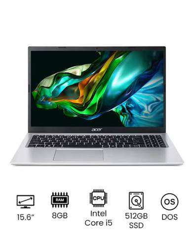 Acer i5 , 8gb ram, 512 ssd