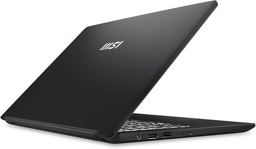 MSI لابتوب مودرن 14، انتل الجيل 12 i7-1255U، (حتى 4.70GHz)- لابتوب 14 انش FHD IPS 60Hz (16GB/512GB NVMe SSD/ويندوز 11 هوم/بطاقة رسومات انتل ايرس Xe/اسود كلاسيكي)