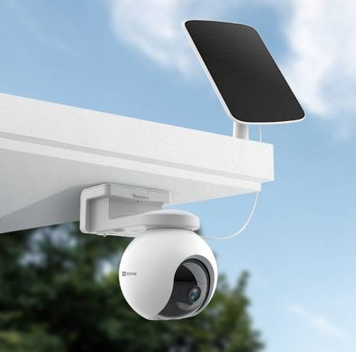 | كاميرا مراقبة خارجية متحركة 4G | تعمل بالبطارية وتدعم شريحة الجوال والطاقة الشمسية EB8
