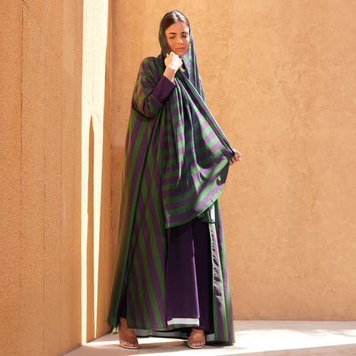 عباية + فستان