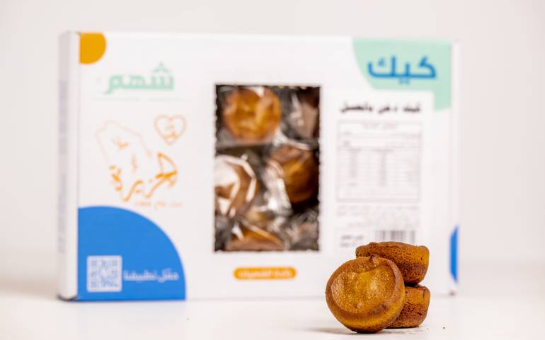 كيك دخن بالعسل كرتون شعبيات 