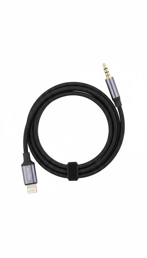 🎵 كابل صوت AUX- Lightning to 3.5mm - DURABOX-821