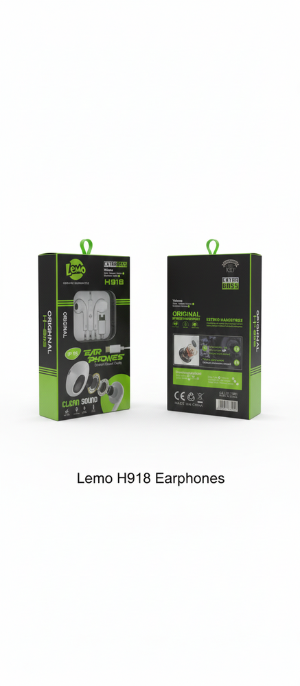 🎧 سماعة أذن سلكية تايب سي Type-C LEMO H918