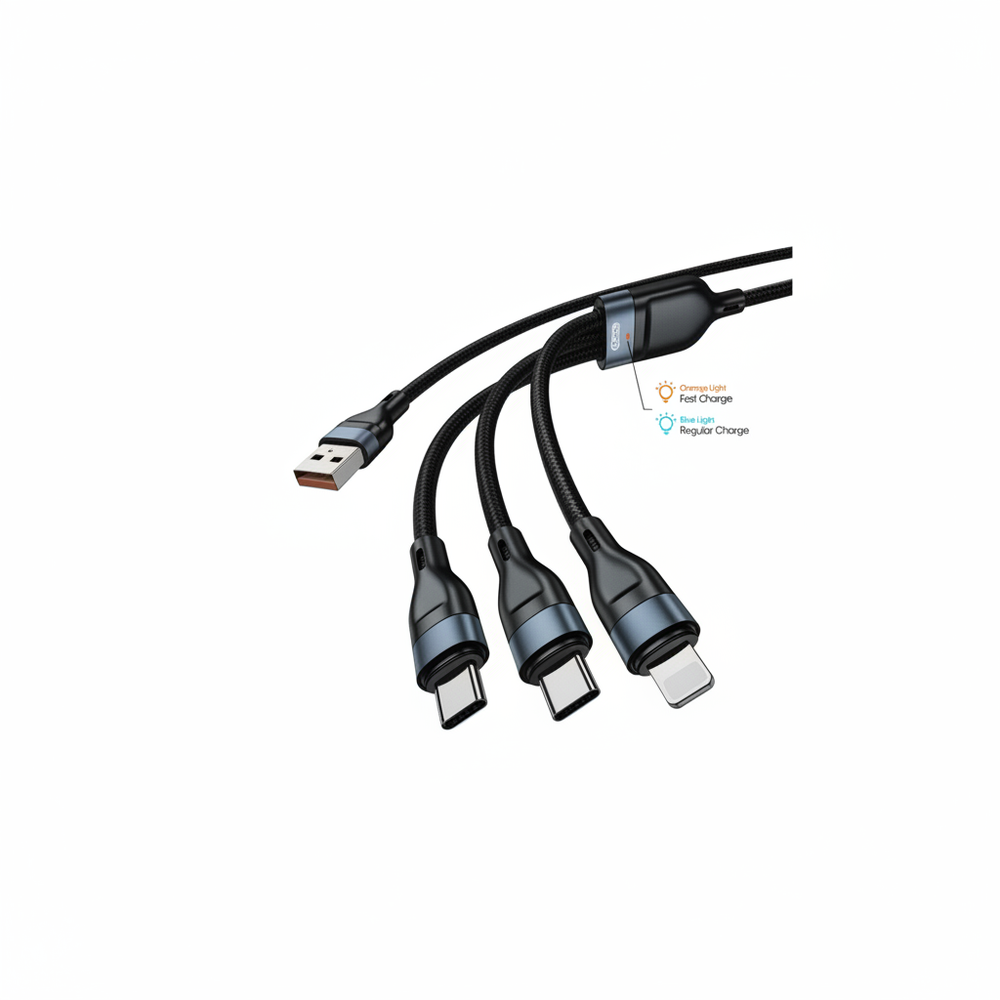 كابل  GO-DES  ( 3IN1 ) 