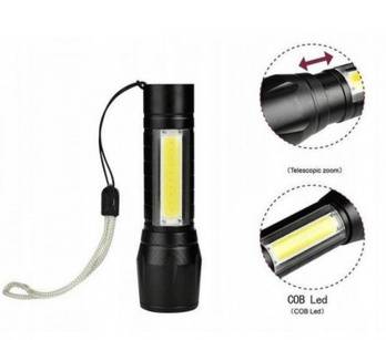 🔦 مصباح LED يدوي تكتيكي (COB)